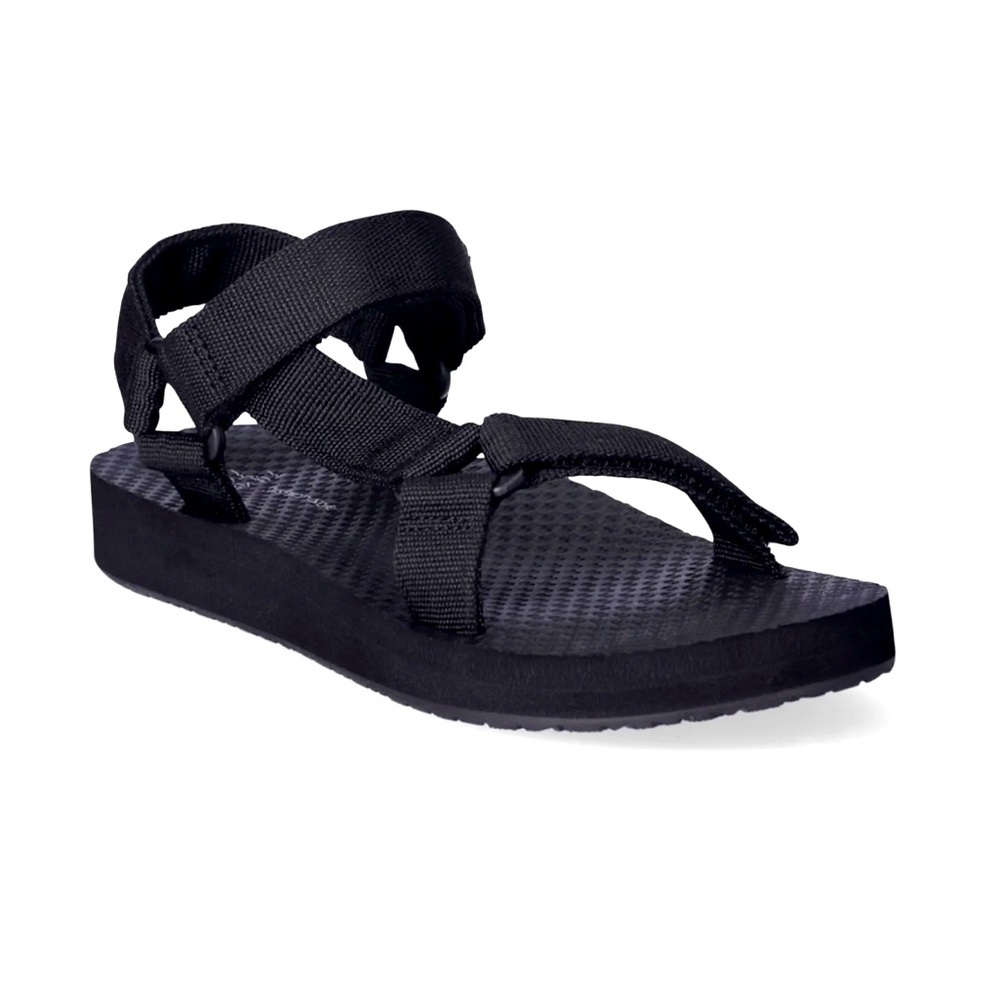 New with Tags!! NWT! Time and Tru Women's Nature Black Sandals Size 9(No Box)